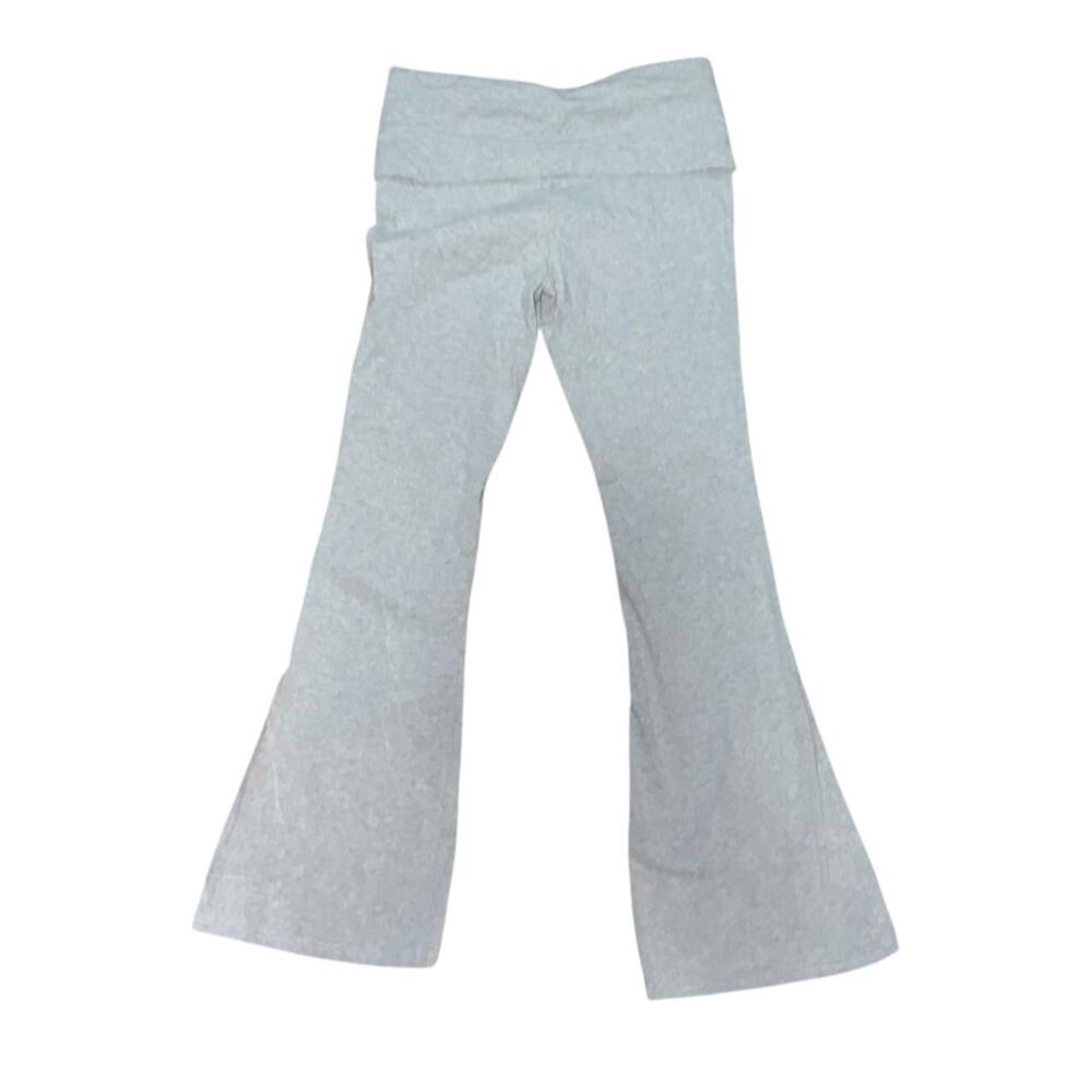 Grey Musera Flared Sweatpants Folded Waist Size Small - Picture 1 of 6